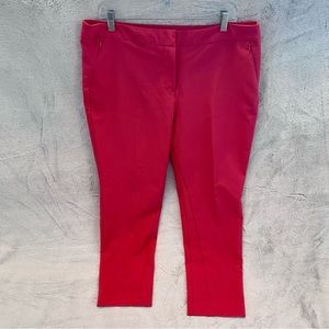 Worthington Modern Fit Hot Pink Pants